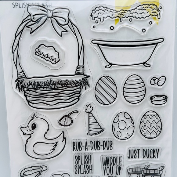 Card Kit Splish Splash Brutus Monroe Inspiration Box Gift Retired - Picture 5 of 13